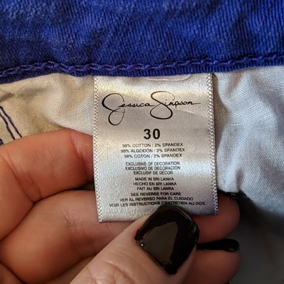 Jessica Simpson Forever Jean Shorts, 30 - Picture 6 of 6